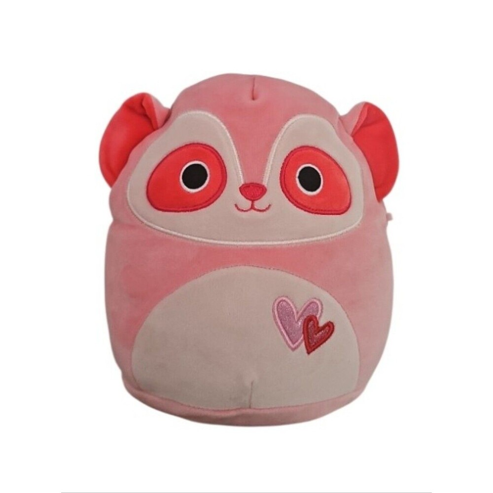 Squishmallows Jamar Meerkat Valentine Plush 5 Inch 2023 Kellytoy Pink Heart NWOT